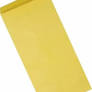Envelopes Yellow Plain 11" x 5" Printed As per Sample